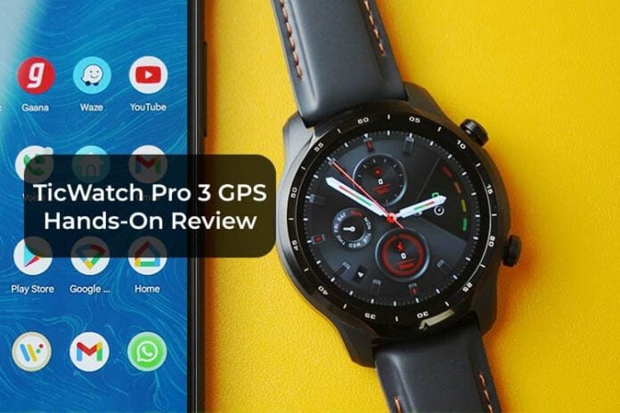 TicWatch Pro 3 GPS Hands-On Review