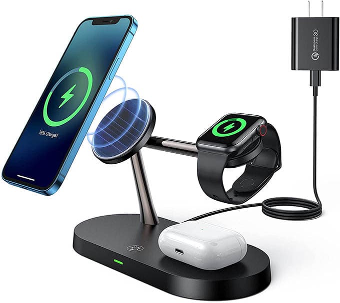 UUTO 4 in 1 Magnetic Wireless Charger
