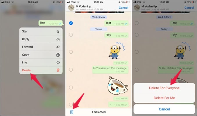 Supprimer Message Whatsapp Pour Tout Le Monde Après Une Heure 10