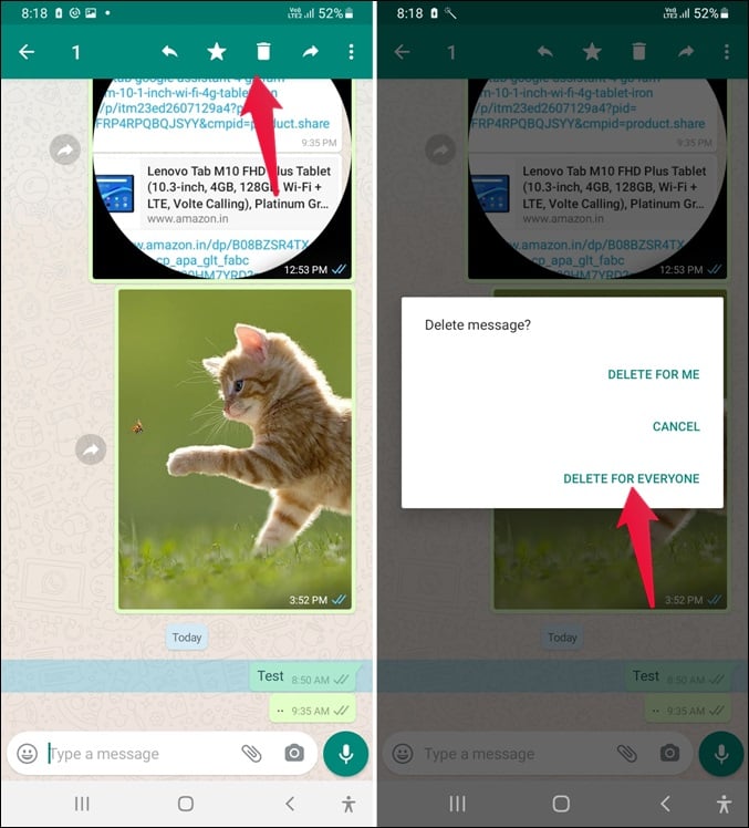 How to Delete WhatsApp Message for Everyone After Time Limit - 7