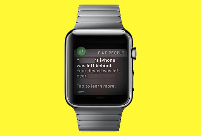 iPhone Separation Alert on Apple Watch