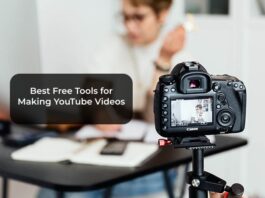 Best Free Tools for Making YouTube Videos
