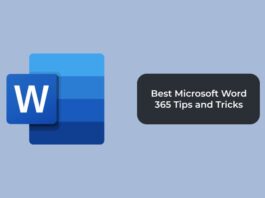 Best Microsoft Word 365 Tips and Tricks