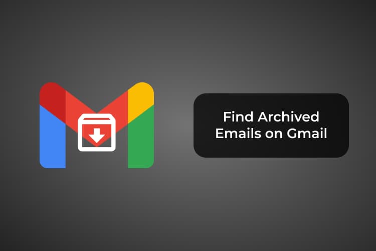 how to find archived email in google