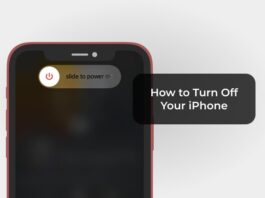 How to Turn Off Your iPhone