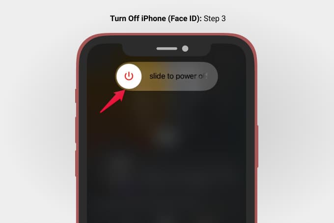 Slide to Power Off iPhone Step 3