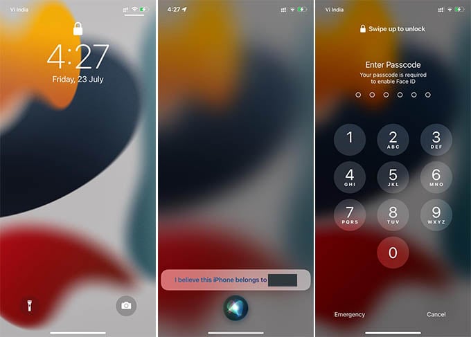 Temporarily Disable Face ID on iPhone Using Siri