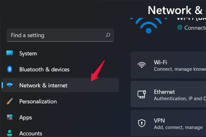 Windows 11 Network Settings