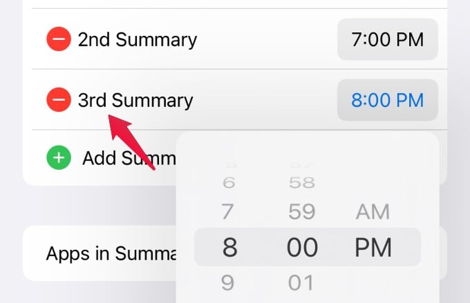 add more notification summaries