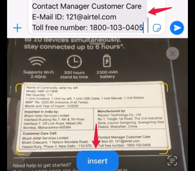 How to Scan and Add Text from Camera on iPhone - 29