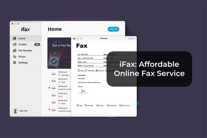 iFax: Affordable Online Fax Service