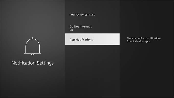 How to Turn Off Notifications in Fire TV and Enable DND - 89