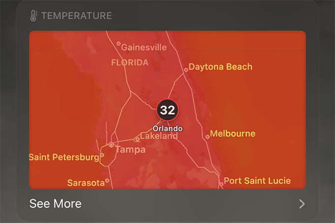 How to Get Weather Radar on iPhone Using the Weather App - 12