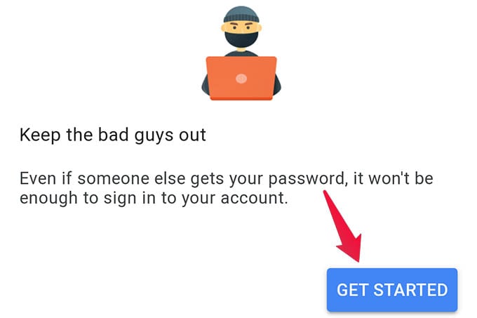 Get Started with Google 2 Step Verification