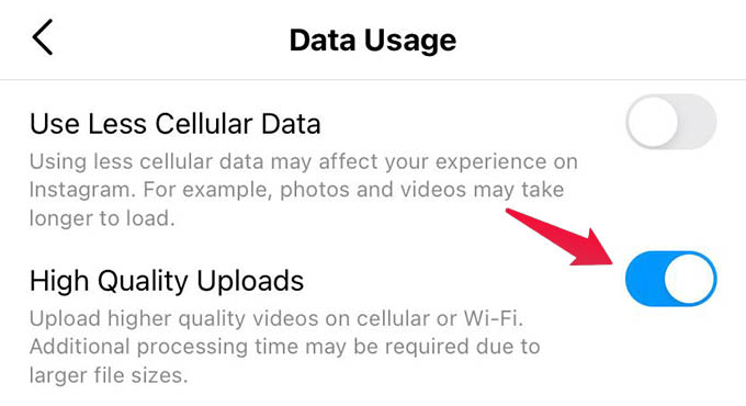 How to Upload High Quality Videos to Instagram - 9