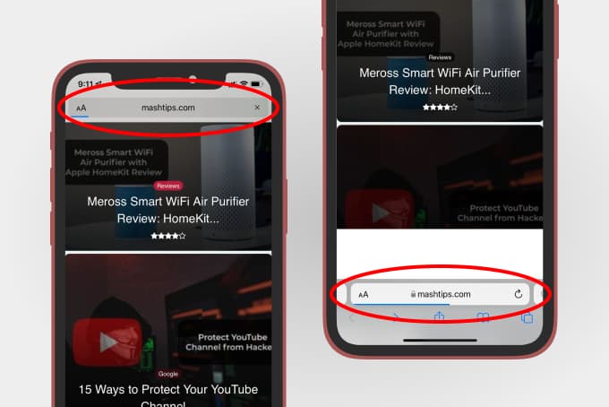 How to Move Safari Address Bar to Top on iPhone - 29