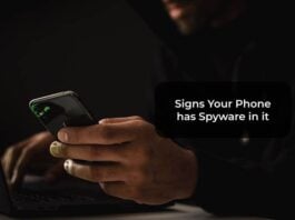 SIgns Your Phone has Spyware in it