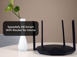 Speedefy K8 Smart WiFi Router for Home