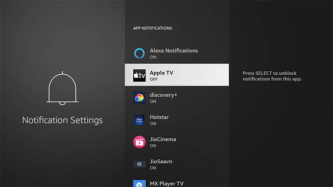 How to Turn Off Notifications in Fire TV and Enable DND - 52