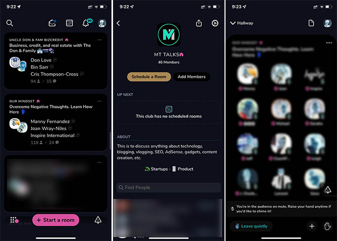 How to Get Clubhouse Dark Mode on iPhone - 31