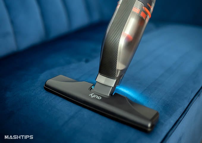 Eufy HomeVac H30 Cleaning Couch