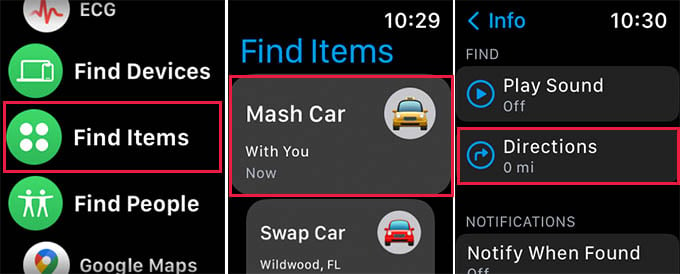 How to Find Lost AirTag with Your Apple Watch - 49