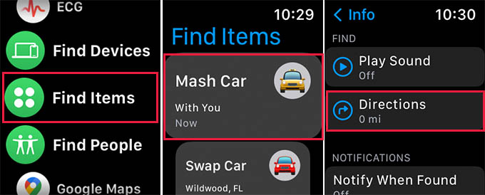 How to Find Lost AirTag with Your Apple Watch - MashTips