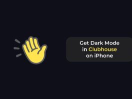 Get Dark Mode in Clubhouse on iPhone