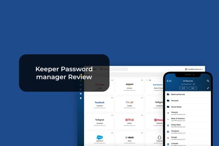 Keeper Password manager Review