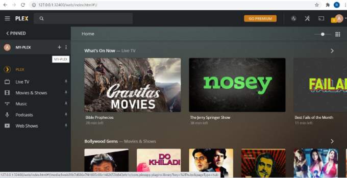 Plex Media Library