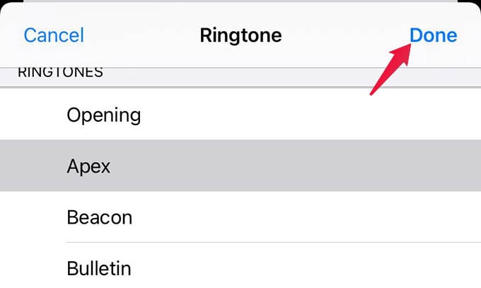 Set Custom Ringtone for Contacts on iPhone