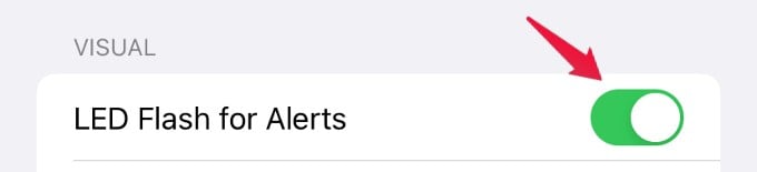 How to Turn On Flash Notifications and Alerts on iPhone - 14