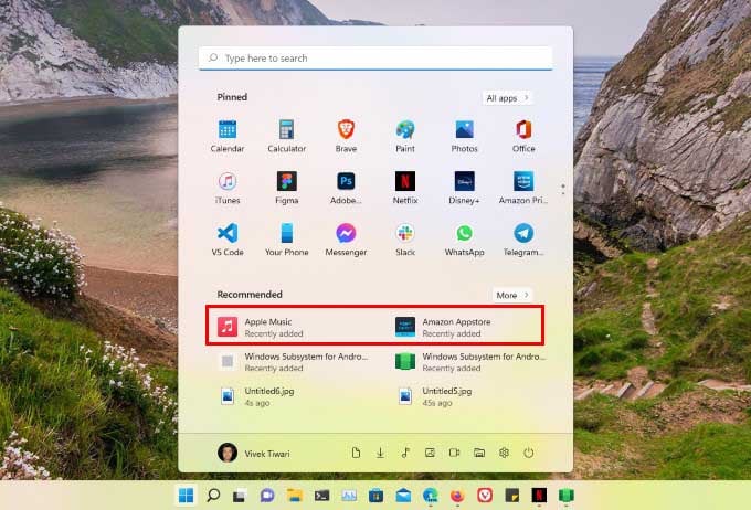 Android apps and Amazon Appstore on Windows 11