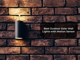 Best Outdoor Solar Wall Lights with Motion Sensor