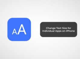 Change Text Size for Individual Apps on iPhone