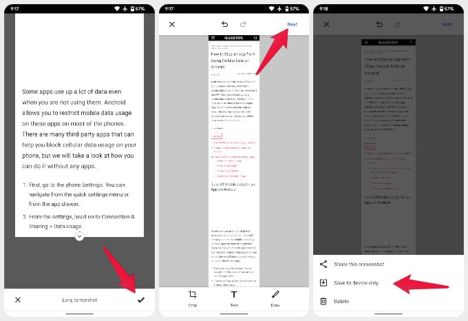 How to Take Full Page Screenshot in Chrome on Android - 52