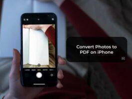 Convert Photos to PDF on iPhone