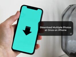 Download Multiple Photos at Once on iPhone