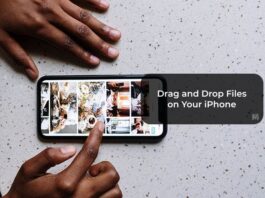 Drag and Drop Files on Your iPhone