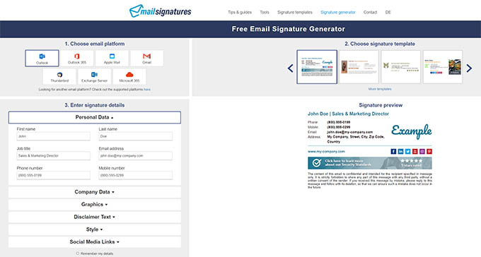 15 Best Online Free Email Signature Makers to Build Your Brand Fast - 94