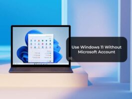 Use Windows 11 Without Microsoft Account