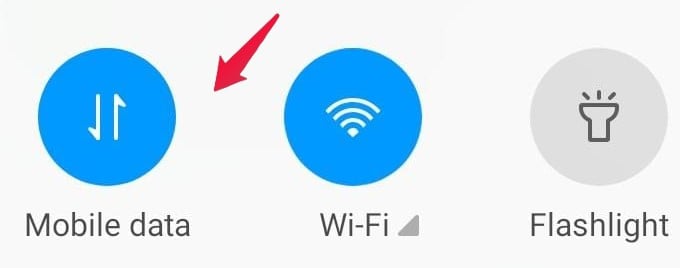 Mobile Data icon