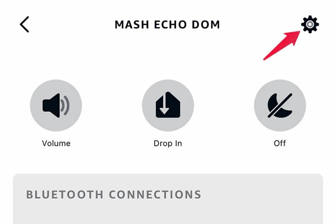 Amazon Echo Speaker Settings