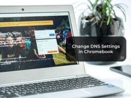 Change DNS Settings in Chromebook