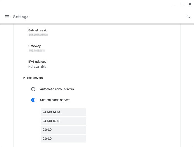 Change This Simple Setting in Chromebook to Speed Up Internet and Fix DNS Failed Error - 90