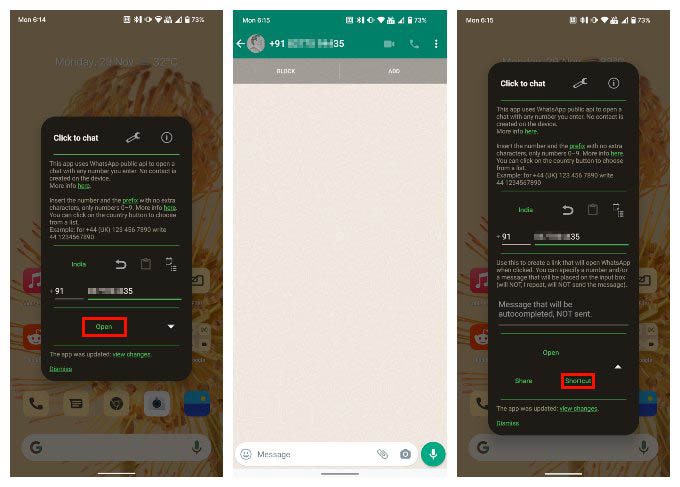 How to Send WhatsApp Message Without Saving the Number on Android - 65