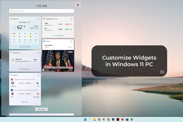 You can Customize Windows 11 Widgets the Way You Want; Here Is How - MashTips