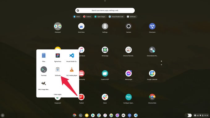 How to Install Ubuntu Software Center on Chromebook - 14