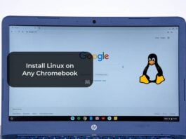 Install Linux on any Chromebook