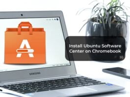 Install Ubuntu Software Center on Chromebook